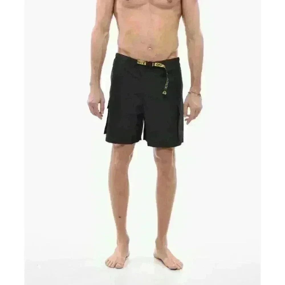 NWT Off-White Classic Belted Cargo Swim Shorts